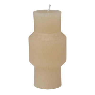 Unscented Totem Pillar Candle 3"x6", Cream