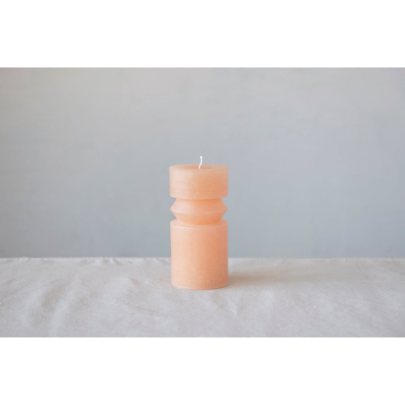 Unscented Totem Pillar Candle 3"x6", Citrus