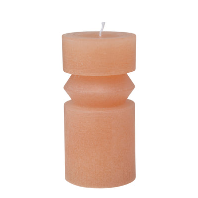 Unscented Totem Pillar Candle 3"x6", Citrus