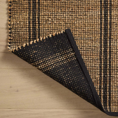 Conny Natural / Black Rug