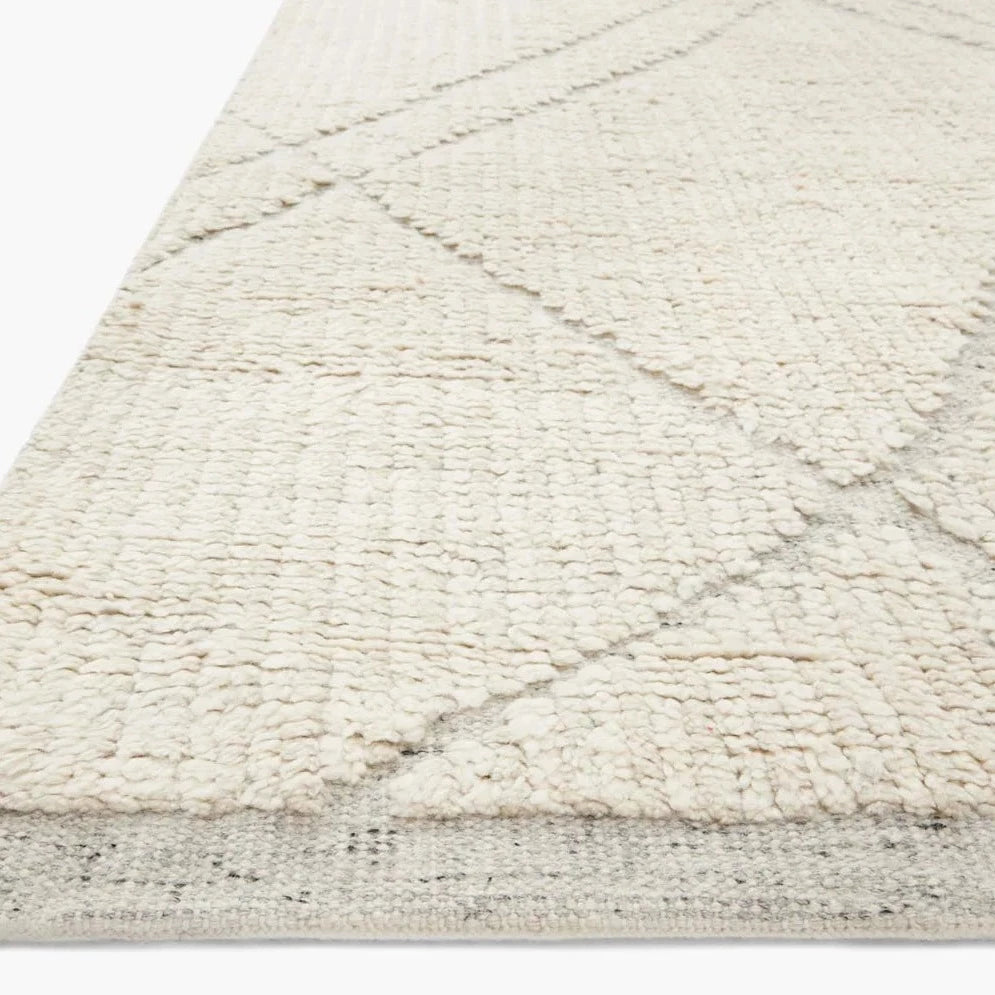 Amber Lewis x Loloi Gwyneth - GWY-03 Ivory / Silver Rug