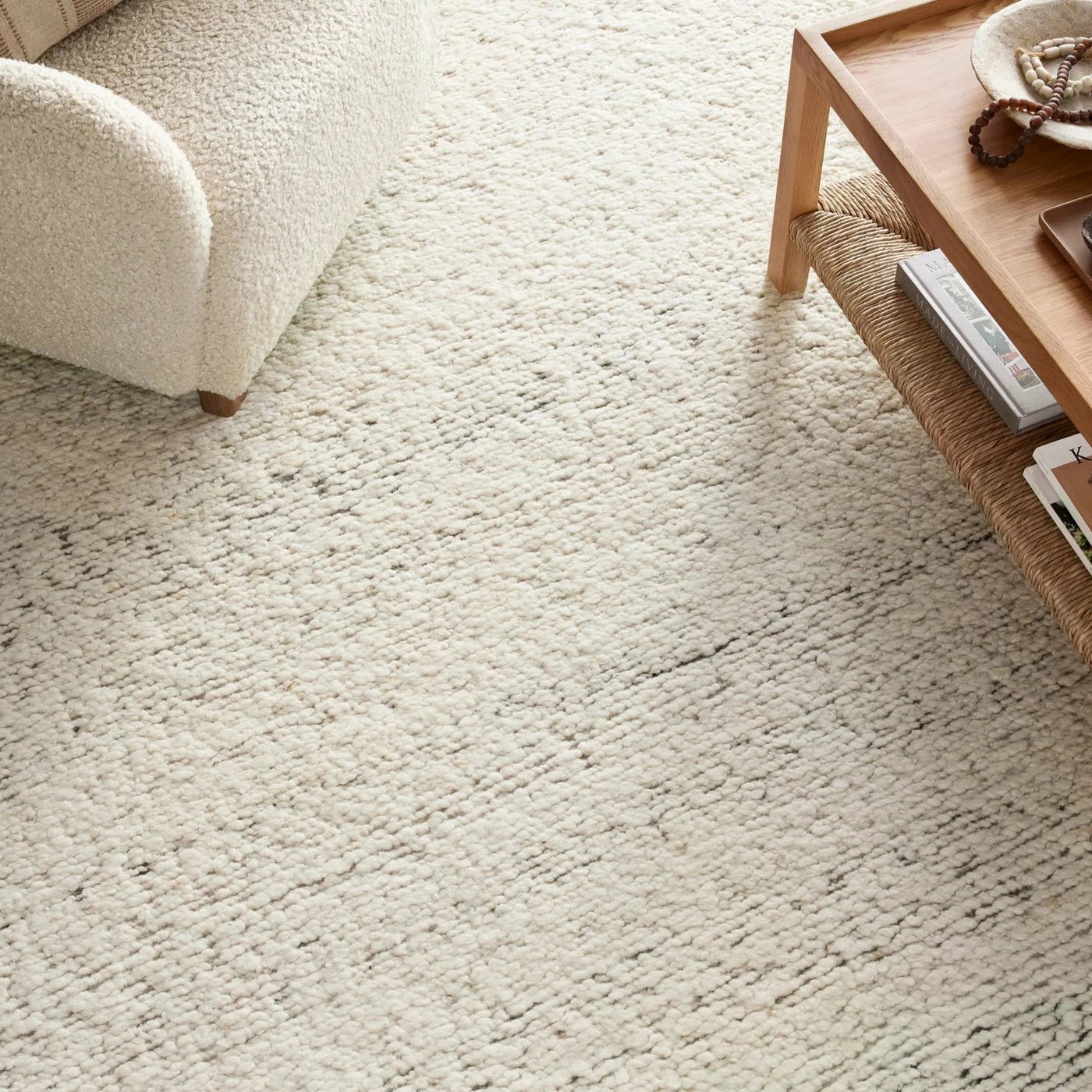 Madison Silver / Natural Rug