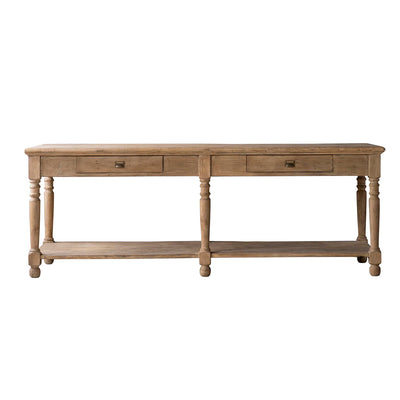 Bobbin Bleached Tailors Table - Showroom Model