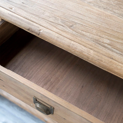 Bobbin Bleached Tailors Table - Showroom Model