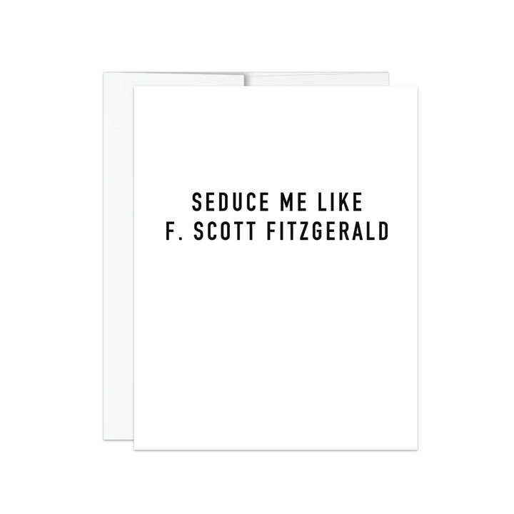 Fitzgerald Hemingway Notecard