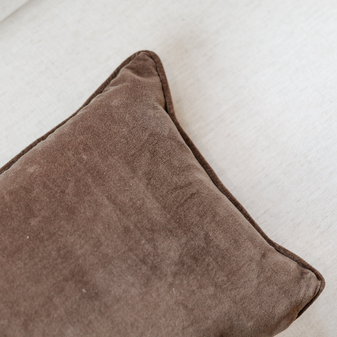 Aster Walnut / Natural Lumbar Pillow