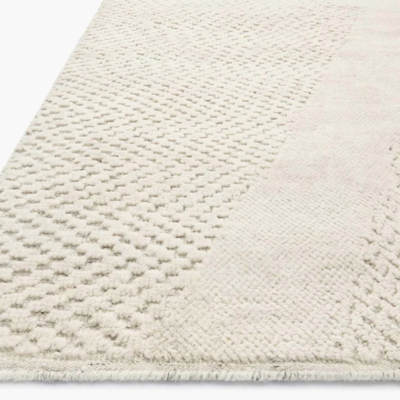 Amber Lewis x Loloi Collins - COI-02 Ivory / Ivory Rug