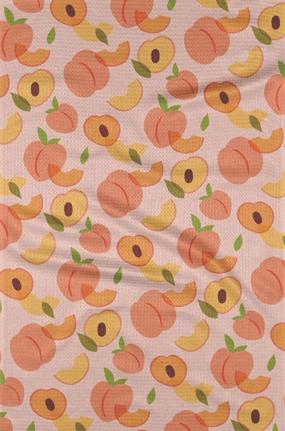 Peaches Tea Towel