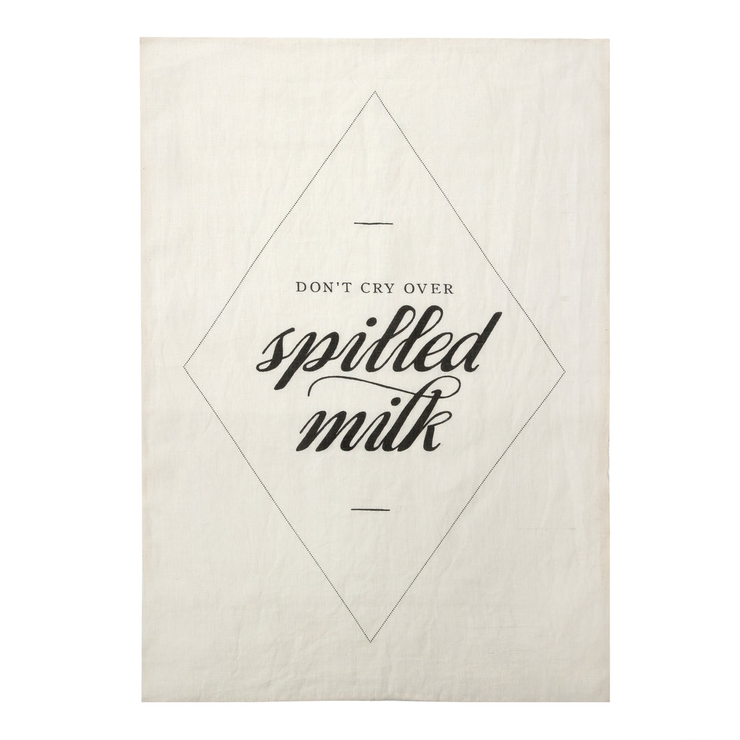 Spilled Milk Tea Towel