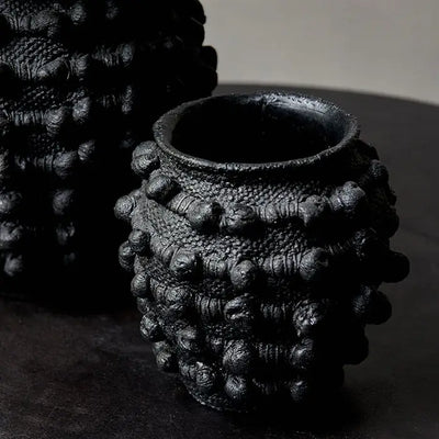 Black Massimo Vase