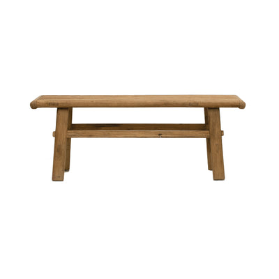 Reclaimed Elm Wood Coffee Table - Showroom Model