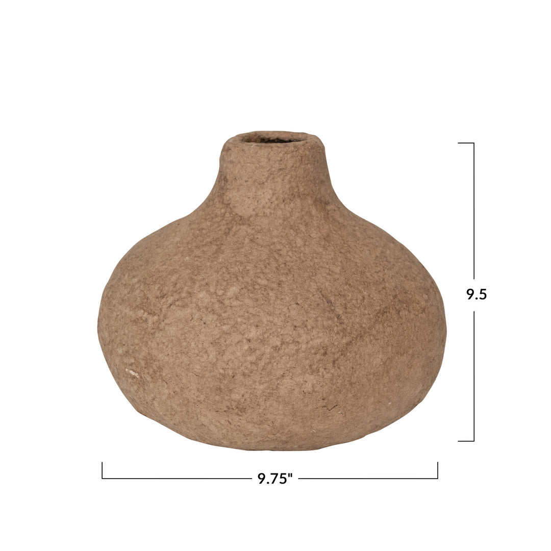Decorative Handmade Paper Mache Vase