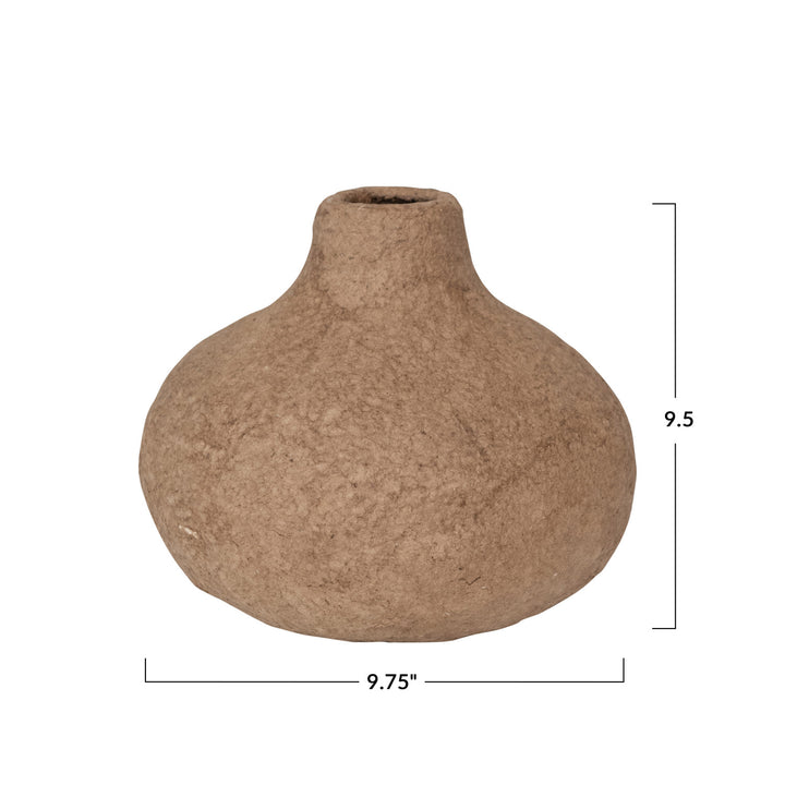 Decorative Handmade Paper Mache Vase