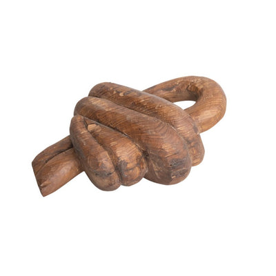 Hand-Carved Reclaimed Wood Knot Décor