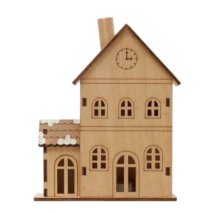 Cabin Holiday Wood Laser Cut Building