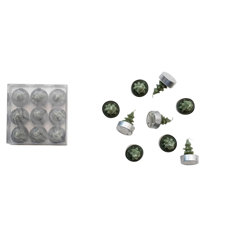 Round Unscented Tree Tea Lights