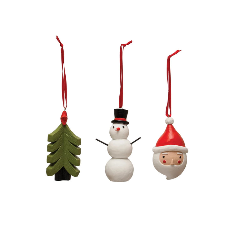 Resin Christmas Icon Ornament
