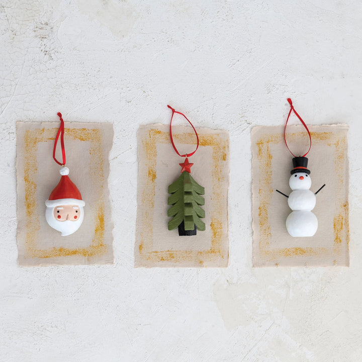 Resin Christmas Icon Ornament
